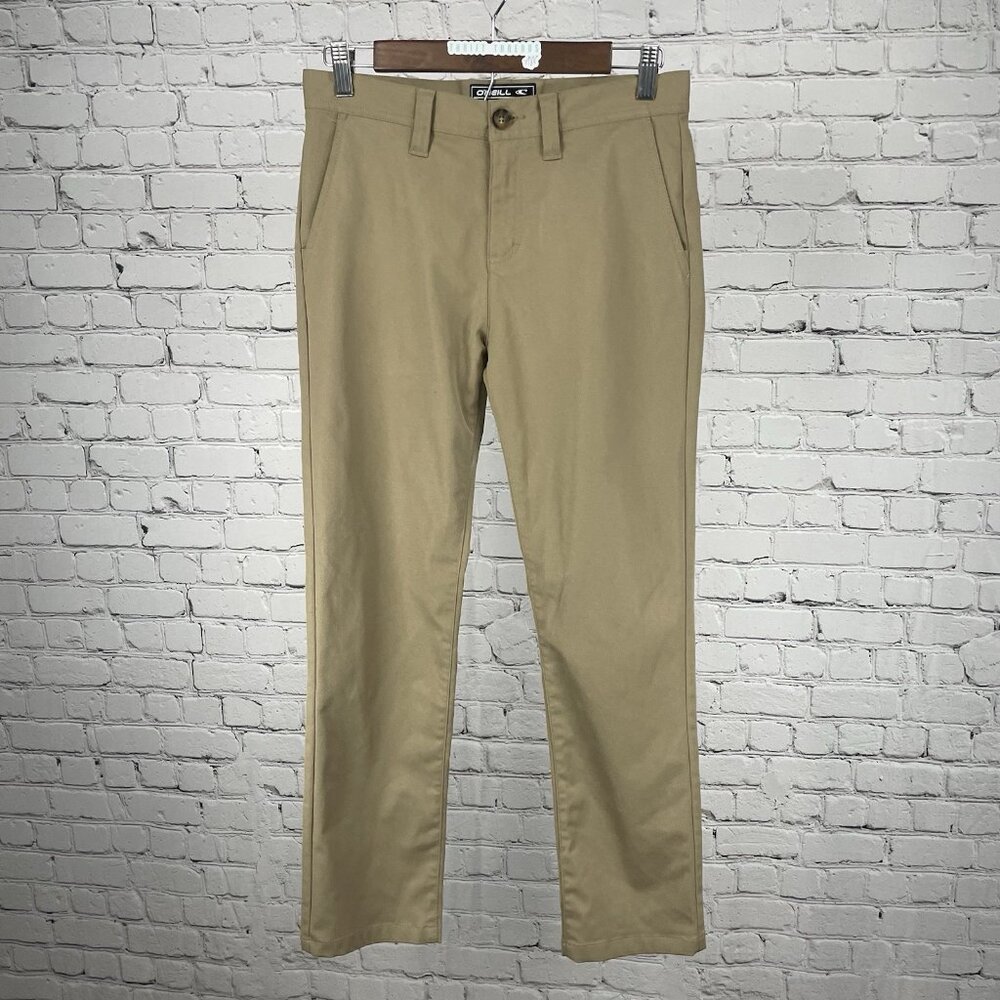 O’Neill Brown Modern Fit Hybrid Hyperdry Straight Chino Pants Size 29 (28x27.5)